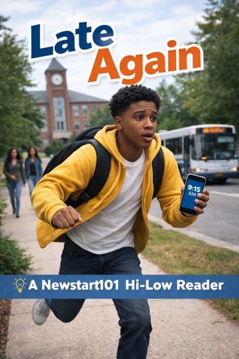 Late Again (Hi-Low Reader)